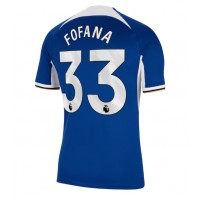 Koszulka piłkarska Chelsea Wesley Fofana #33 Strój Domowy 2023-24 tanio Krótki Rękaw